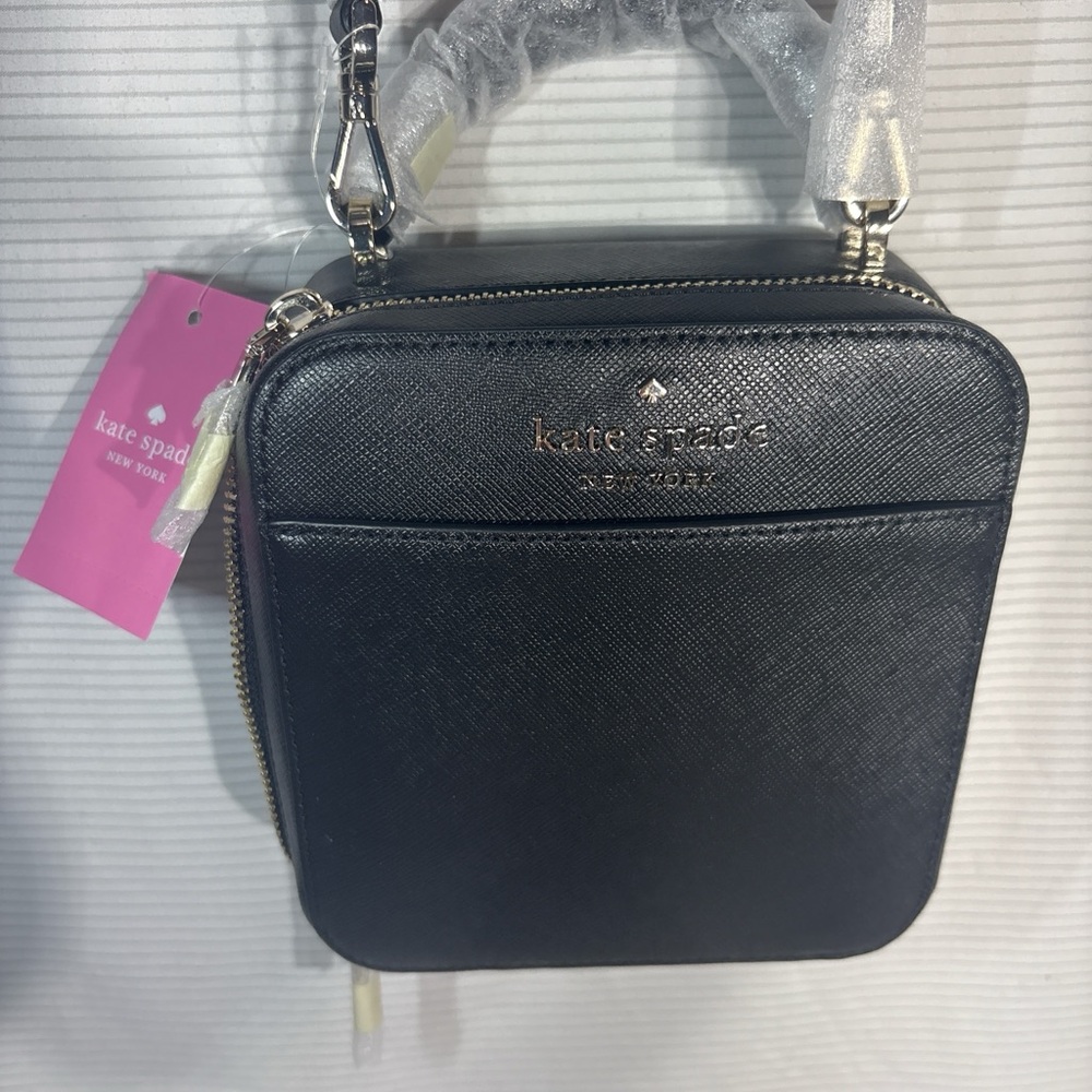 Kate Spade Vanity Black Mini Crossbody Purse